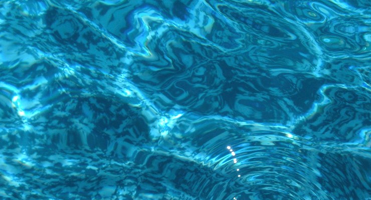image of pool water